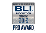 BLI production printer award 2018