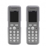 Two Spectralink cordless phones, models 7202 and 7212, with numeric keypads and small screens