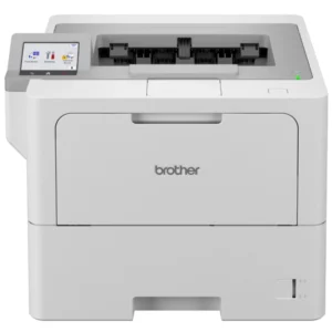 Brother laser printer in light gray color